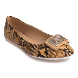 Balerinák íjjal LU17 Bézs Balerinák íjjal LU17 Bézs
