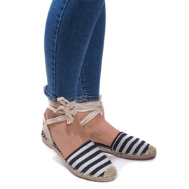 Szandál Espadrilles Ballerinas 6368 Black fekete Szandál Espadrilles Ballerinas 6368 Black fekete