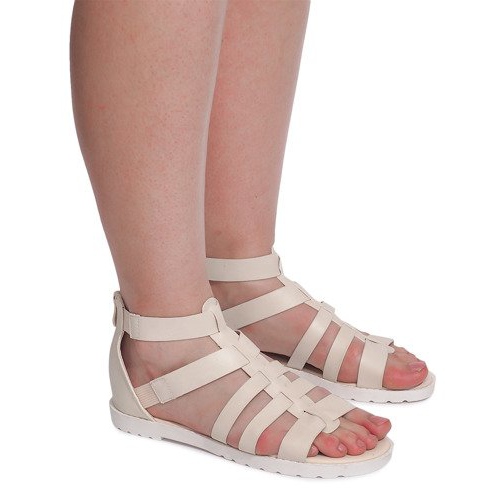 Római szandál LEI-109 Bézs