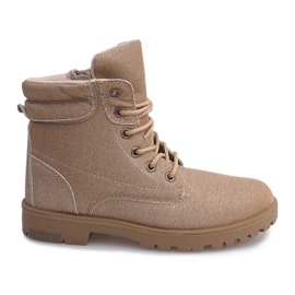 Timberki Trapery TL042-12 ARANY / BARNA aranysárga