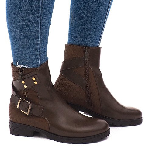 Meleg csizma 3108 Camel barna