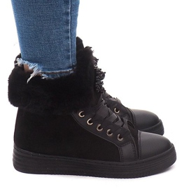 Meleg cipők KB-045 Fekete