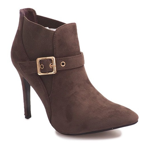 Csizma magas sarkú velúr PK097 Khaki sokszínű zöld Csizma magas sarkú velúr PK097 Khaki sokszínű zöld