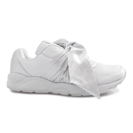 Szürke sportcipők Laure íjakkal Szürke sportcipők Laure íjakkal