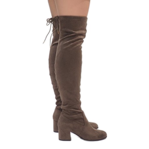 Velúr csizma a TE1704-3 oszlopon sokszínű