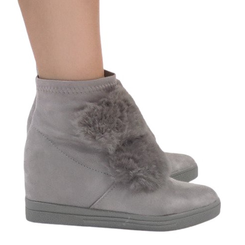 Szürke szigetelésű cipők H6503A-26 Szürke szigetelésű cipők H6503A-26