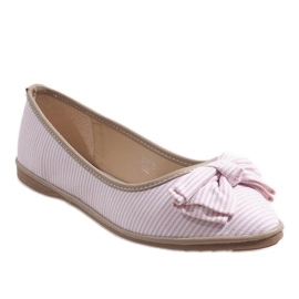 Rózsaszín balerinák, íjjal SK40