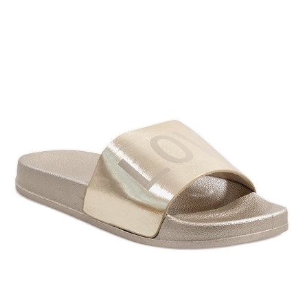 Love 812A arany papucs aranysárga