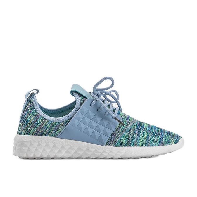 Türkiz színű sportcipő HY2811 kék