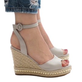 Szürke ék szandál 2084-5 Szürke ék szandál 2084-5