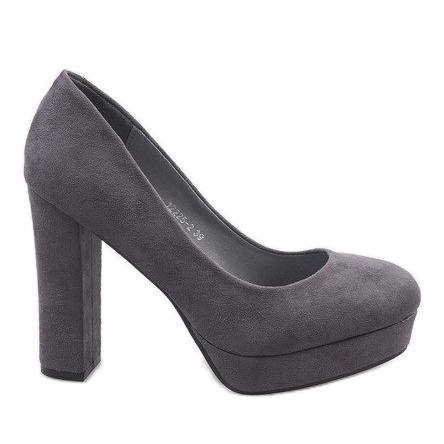 Szürke velúr szivattyúk az oszlopon 12225-2