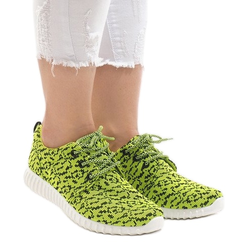 JX-65 zöld sportcipő