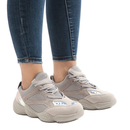 Szürke MS522-26 sportcipő