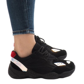 Fekete MS522 edzőcipő