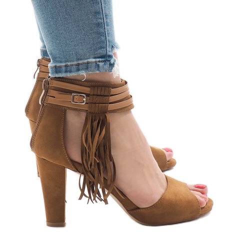 Teves szandál a boho poston 1275-GL barna Teves szandál a boho poston 1275-GL barna