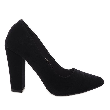 Fekete velúr szivattyúk a 91603-1 oszlopon