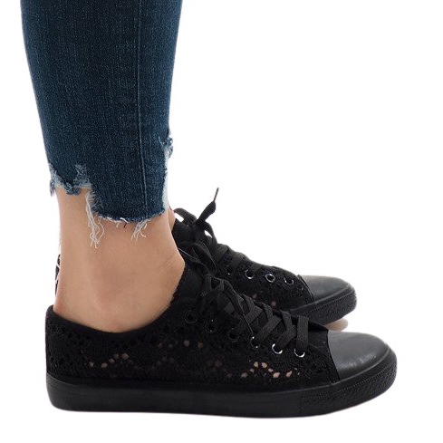 RL-673 fekete csipke cipők RL-673 fekete csipke cipők