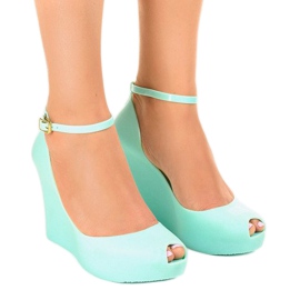 Kék gumi melissa nyitott KM06-4