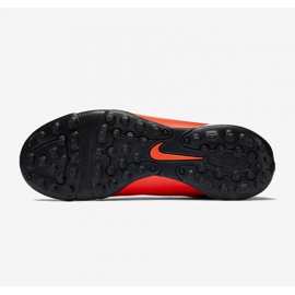 Labdarúgás cipő Nike Mercurial Vortex Ii Tf Jr 651644-650 piros piros