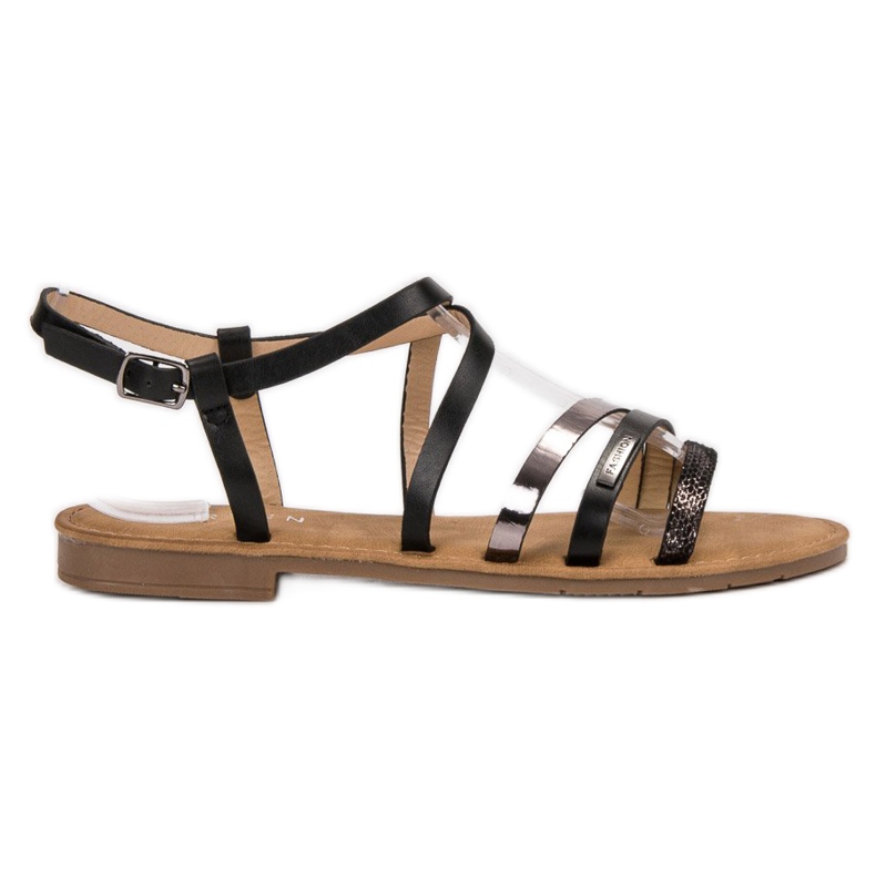 Erynn Alkalmi fekete szandál