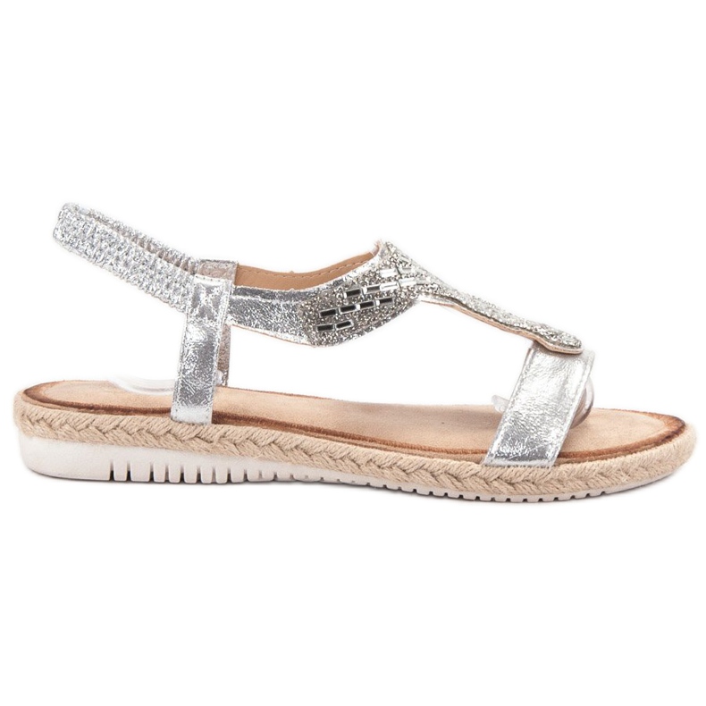 Emaks Espadrilles Slip On Sandals szürke Emaks Espadrilles Slip On Sandals szürke