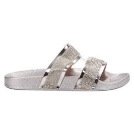 Erynn Ezüst papucs szürke Erynn Ezüst papucs szürke