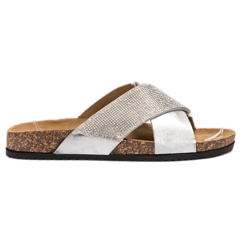 Bestelle Papucs parafa talppal szürke