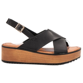 SHELOVET Szandálok A Platformon barna