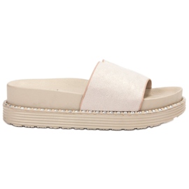 Melisa Wedge szandál barna