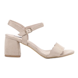 VICES velúr szandál barna VICES velúr szandál barna