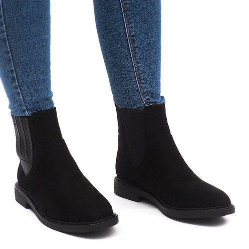 Meleg csizma J-8678 Fekete