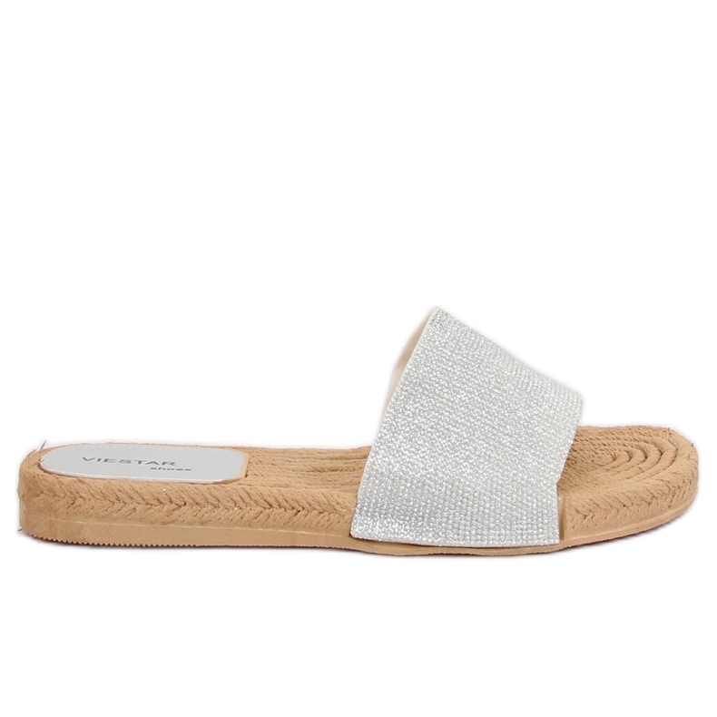 Ezüst női papucs JFF-V182 Silver szürke