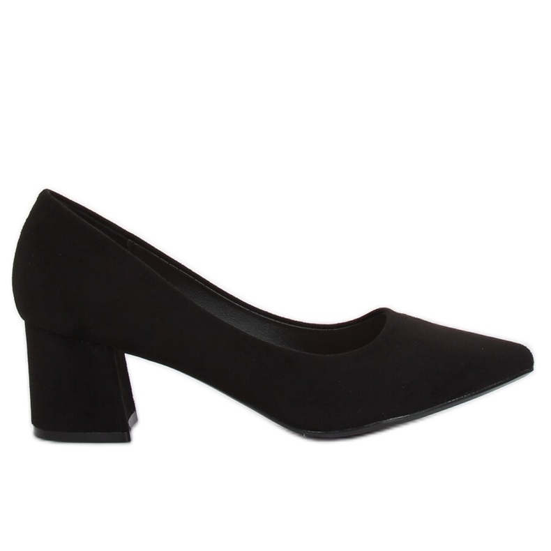 Fekete szivattyúk széles sarokkal KJ-10 Black