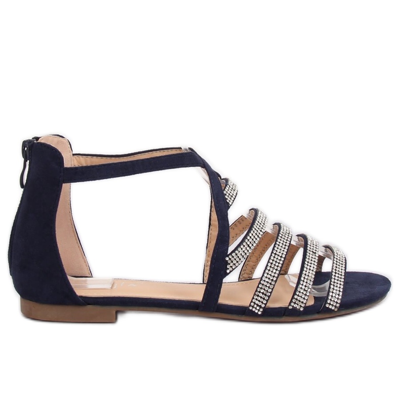 Navy blue szandál nőknek LL6339 Blue sötétkék