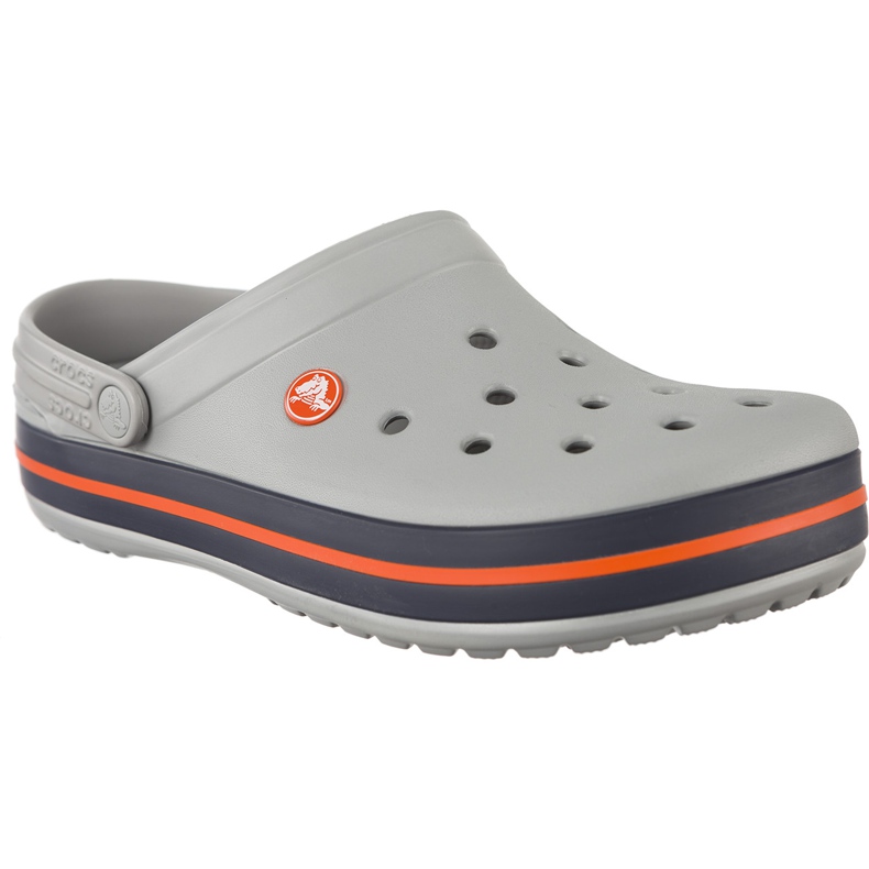 Crocs Crocband Világosszürke Navy
