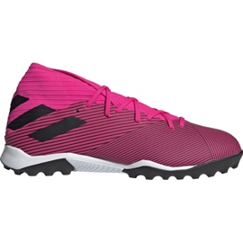 Futballcipő adidas Nemeziz 19.3 Tf M F34426 pink rózsaszín fekete