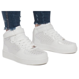 Fehér High Force One cipők sokszínű