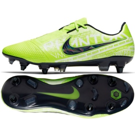Nike Phantom Venom Elite Sg Pro Ac M AO0575-717 futballcipő sokszínű zöld
