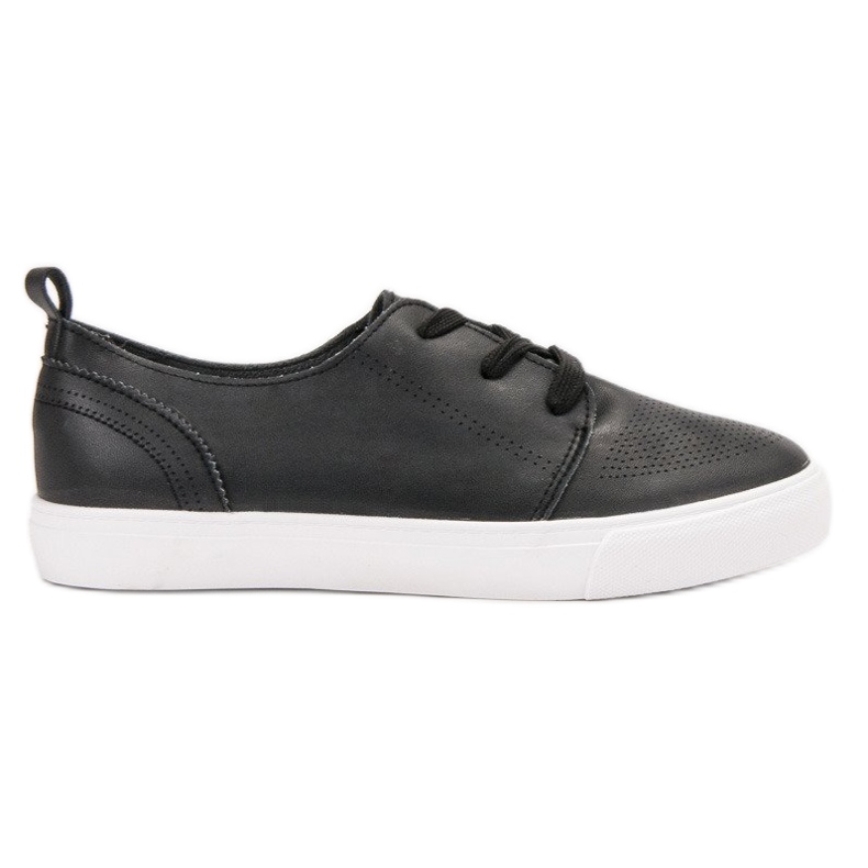 SHELOVET Black brogues fekete
