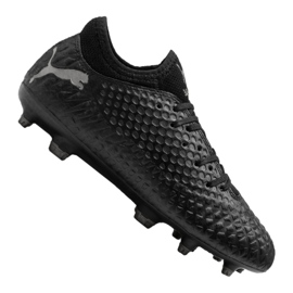 Puma Future 4.4 Fg / Ag Jr 105696-02 futballcipő fekete fekete Puma Future 4.4 Fg / Ag Jr 105696-02 futballcipő fekete fekete