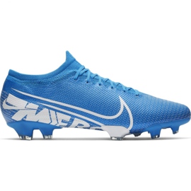 Nike Mercurial Vapor 13 Pro Fg M AT7901 414 futballcipő kék Nike Mercurial Vapor 13 Pro Fg M AT7901 414 futballcipő kék