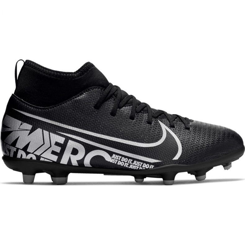 Nike Mercurial Superfly 7 Club FG / MG Jr AT8150-001 futballcipő rózsaszín fekete Nike Mercurial Superfly 7 Club FG / MG Jr AT8150-001 futballcipő rózsaszín fekete