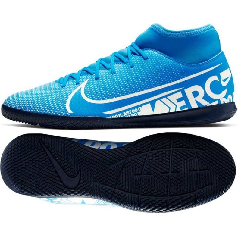 Belső cipő Nike Mercurial Superfly 7 Club Ic M AT7979-414 kék kék