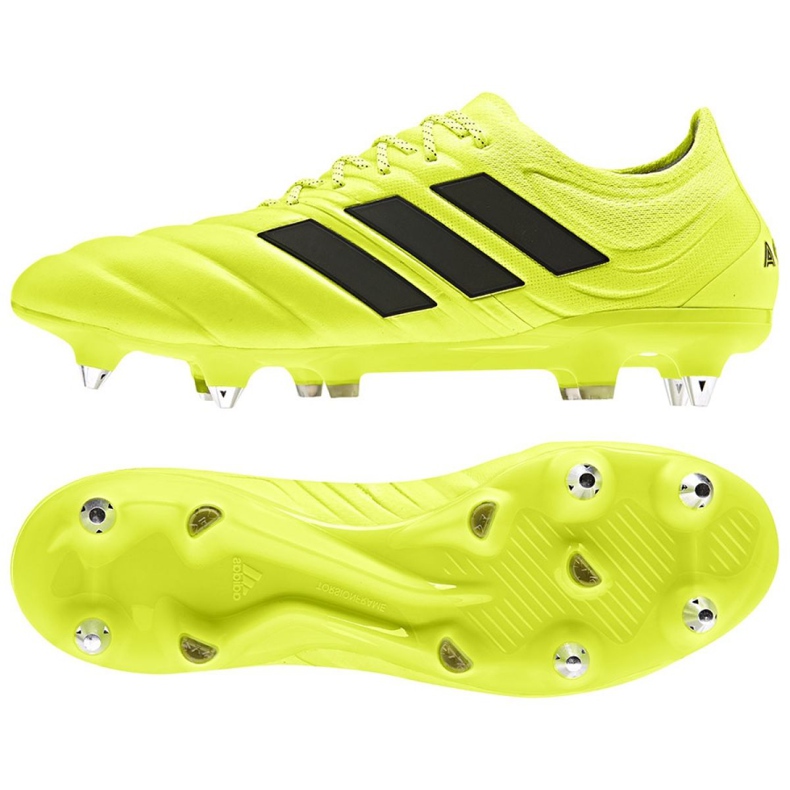 Adidas Copa 19.1 Sg M G26643 futballcipő sárga sárga