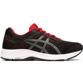 Asics Gel Contend 5 M 1011A256 005 fekete piros cipő