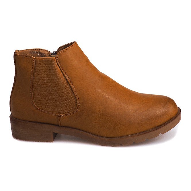 Csizma Jodhpur csizma Elastic 62011 Camel barna
