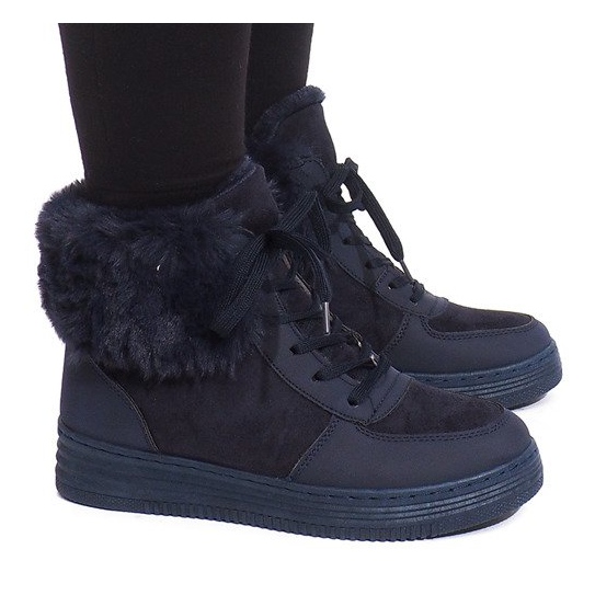 Jól szigetelt csizma R138 Navy Blue sötétkék