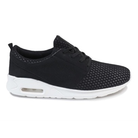 Fekete férfi sportcipő M633-2