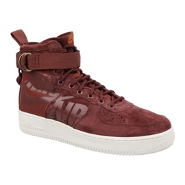 Nike Air Force 1 Sf Mid M 917753-202 cipő piros