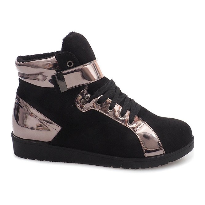 Meleg cipők 2026-1 Fekete szürke